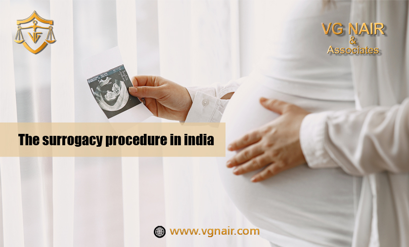 The Surrogacy procedure in India.
